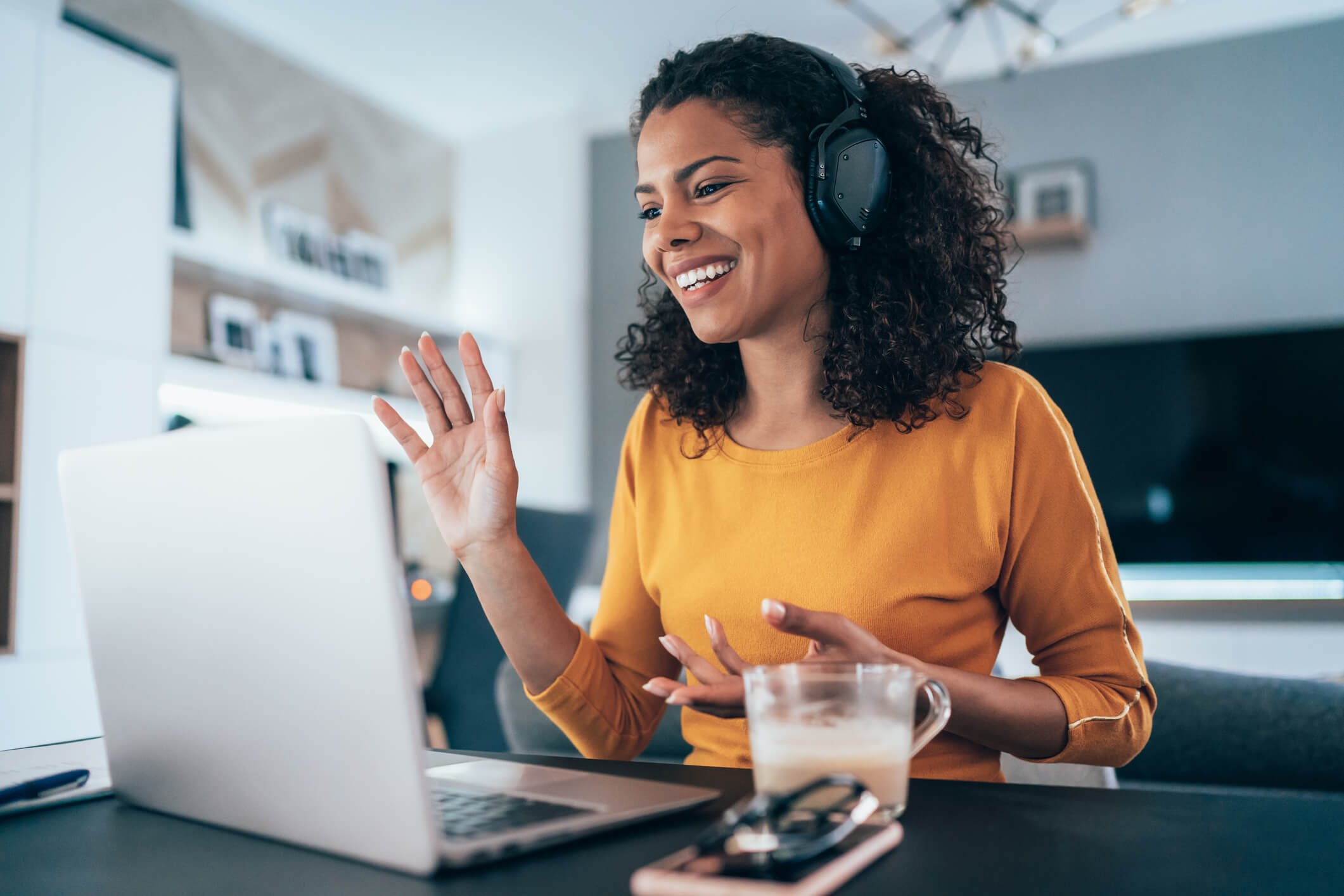 Woman-on-a-video-conference-call-1